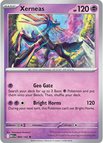 Mega Evolution Xerneas [Holo] Pokémon card